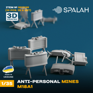 Spalah 11135 Anti-personnel Mines M18A1 (10 pcs) 1/35