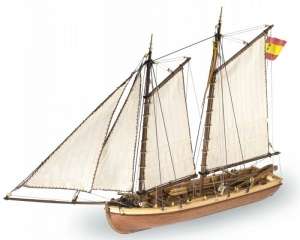 Szalupa Principe de Asturias - Artesania 22150 - drewniany statek skala 1-50