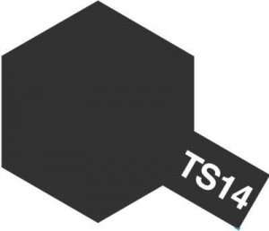 TS-14 Black spray 100ml Tamiya 85014