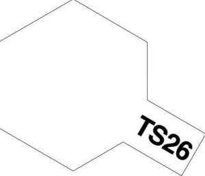 TS-26 Pure White spray 100ml Tamiya 85026