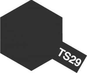 TS-29 Semi-Gloss Black spray 100ml Tamiya 85029