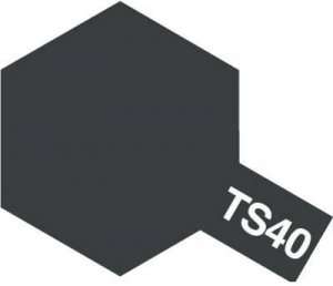 TS-40 Metallic Black spray 100ml Tamiya 85040
