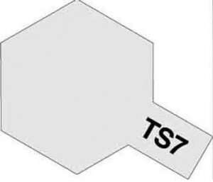 TS-7 Racing White - Tamiya 85007 spray 100ml 
