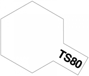 TS-80 Flat clear spray 100ml Tamiya 85080