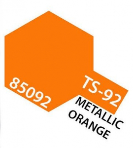 TS-92 Metallic orange spray 100ml Tamiya 85092
