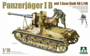 Takom 1018 Panzerjager I B z 7.5cm StuK 40 L/48 model 1-16
