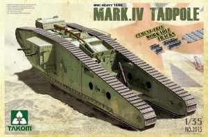 Takom 2015 Mark IV Tadpole WWI Heavy Tank
