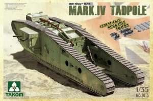 Takom 2015 Mark IV Tadpole WWI Heavy Tank