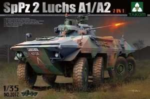 Takom 2017 Bundeswehr SpPz 2 Luchs A1/A2 2in1