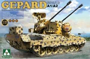Takom 2044 Flakpanzer Gepard A1/A2 2 in 1