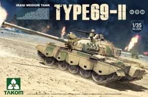 Takom 2054 Iraqi Medium Tank Type 69-II 1/35