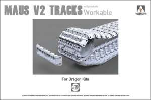 Takom 2094 Maus V2 Tracks with sprockets for Dragon kits