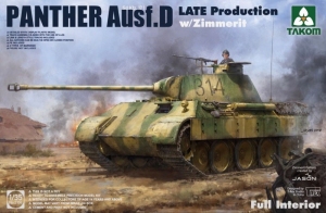 Takom 2104 Czołg Panther Ausf.D z wnętrzem i Zimmerit-em