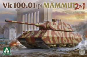 Takom 2156 Czołg Vk 100.01 (p) Mammut model 1/35 