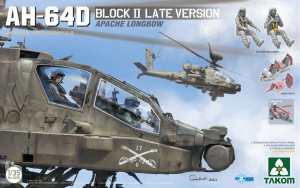 Takom 2608 AH-64D Block II Late Version with 2 figures