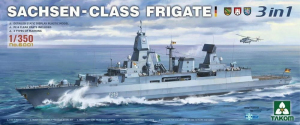 Takom 6001 Sachsen-Class Frigate 3in1 1/350 