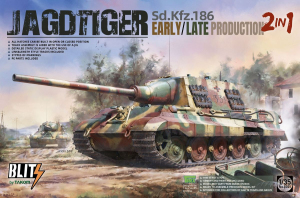 Model Takom 8001 Jagdtiger Sd.Kfz.186 Early / Late Production