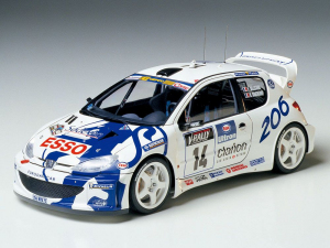 Tamiya 24221 Peugeot 206 WRC 1/24