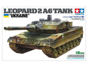 Tamiya 25207 Leopard 2A6 Tank Ukraine 1/35 