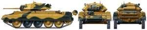 Tamiya 32541 Crusader Mk.I/II British Cruiser Tank Mk.VI