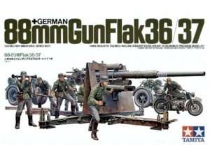 Tamiya 35017 German 88mm Gun Flak 36/37 1/35 