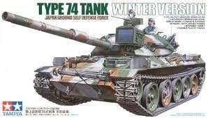 Tamiya 35168 JGSDF Type 74 Tank Winter Version
