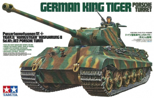 Tamiya 35169 German King Tiger - Porsche Turret 1/35