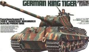 Tamiya 35169 German King Tiger - Porsche Turret