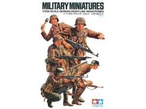 Tamiya 35196 German front-line infantrymen 1/35 