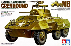 Tamiya 35228 U.S M8 Light Armored Car Greyhound 1/35 