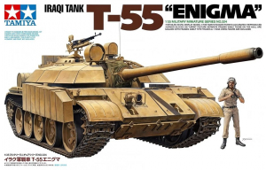 Iraqi Tank T-55 Enigma in scale 1-35 Tamiya 35324  