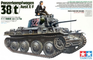 Tamiya 35369 Czołg Pz.Kpfw.38 (t) Ausf. E F skala 1-35