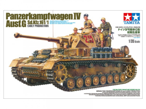 Tamiya 35378 Czołg Panzerkampfwagen IV Ausf.G z figurkami