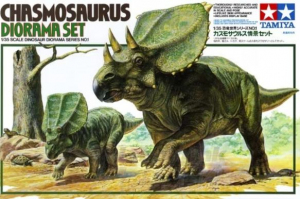 Tamiya 60101 Dinozaur Chasmosaurus 1/35 - Diorama Set