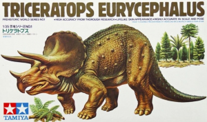 Tamiya 60201 Dinozaur Triceratops Eurycephalus 1/35