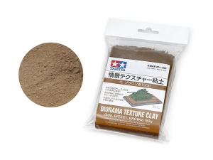 Tamiya 87221 Podłoże glina do dioram Soil Effect: Brown