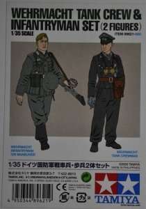 Tamiya 89621 Wehrmacht Tank Crew & Infantryman Set