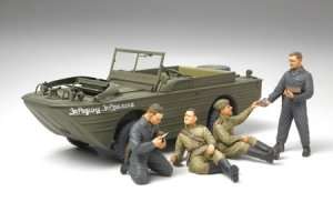 Tamiya 89771 Russian Tank Div. Recon Team w/Amphibious 1/4 ton 4x4 truck