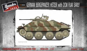 Thunder Model 35106 German Bergepanzer Hetzer with 2cm Flak Early