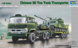 Chinese 50 Ton Tank Transporter model Trumpeter in 1-35 