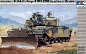 Trumpeter 00345 Challenger 2 KFOR in action at Kosovo