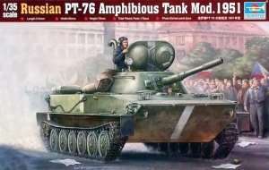 Trumpeter 00379 Russian PT-76 Amphibious Tank Mod. 1951