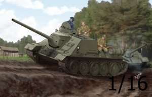 Trumpeter 00915 SU-100 Radziecki niszczyciel czołgów 1/16