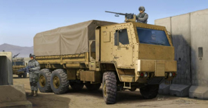 Trumpeter 01008 M1083 MTV Cargo Truck with Armor Cab