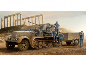 Trumpeter 01525 German 3.7cm Flak 37 auf Selbstfahrlafette (Sd.Kfz.7/2 Early Version) 1/35