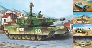 Trumpeter 01535 M1A1/A2 Abrams 5 in 1