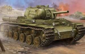 Trumpeter 01572 Soviet KV-8S Heavy Tank