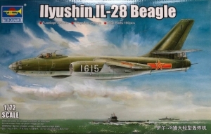 Ilyushin IL-28 Beagle model Trumpeter 01604 in 1-72 