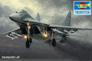 Trumpeter 01674 Myśliwiec MiG-29A Fulcrum - Izdeliye 9.12 1/72