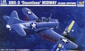 Trumpeter 02244 SBD-3 Dauntless (Midway clear edition)